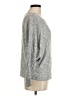 Sadie & Sage Metallic Silver Pullover Sweater Size M - photo 4