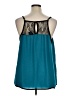 Torrid 100% Polyester Teal Sleeveless Top Size 1X Plus (1) - photo 2