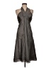 Donna Ricco Metallic Gray Cocktail Dress Size 8 - photo 1