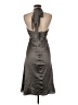 Donna Ricco Metallic Gray Cocktail Dress Size 8 - photo 2