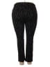 Weekends by Chico's Stripes Black Active Pants Size XL - photo 2