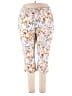 Capri Floral White Casual Pants Size 20 - photo 1
