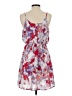 Lush 100% Polyester Tie-dye Red Cocktail Dress Size XL - photo 2