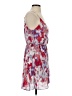 Lush 100% Polyester Tie-dye Red Cocktail Dress Size XL - photo 4