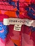 Rose + Olive Tropical Red Casual Pants Size 1X - photo 4