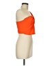 Shein Orange Sleeveless Blouse Size 6 - photo 4