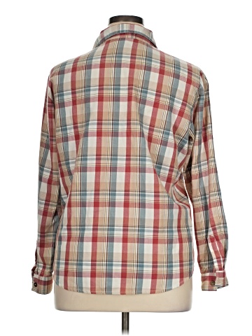 Alfred Dunner Long Sleeve Button-Down Shirt (view 2)