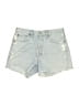 AGOLDE 100% Cotton Stars Blue Denim Shorts Size 27 waist - photo 1