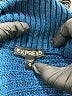 Express Solid Blue Pullover Sweater Size XS - photo 7