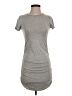 Antistar Solid Gray Casual Dress Size XS - photo 1