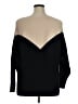 Unbranded Chevron-herringbone Black Pullover Sweater Size XL (estimated) - photo 2