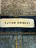 Flying Monkey Solid Blue Jeans Size 28 waist - photo 4