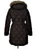 Lands' End 100% Polyester Brown Coat Size L - photo 2