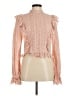 Tularosa Pink Long Sleeve Blouse Size M - photo 1