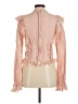 Tularosa Pink Long Sleeve Blouse Size M - photo 2