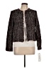 Calvin Klein Tweed Burgundy Jacket Size 12 - photo 1