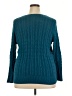 St. John's Bay Chevron-herringbone Teal Pullover Sweater Size 3X - photo 2