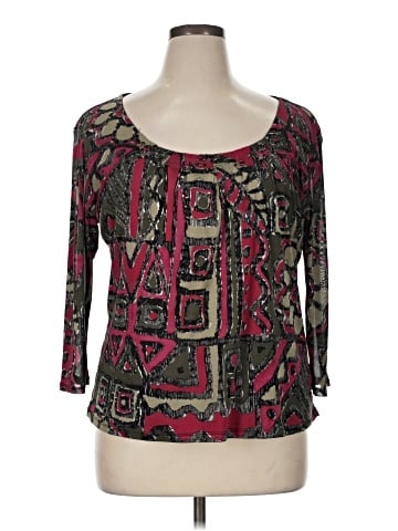 Ruby Rd. 3/4 Sleeve Top (view 1)