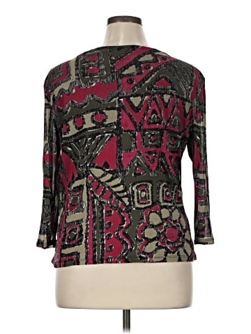 Ruby Rd. 3/4 Sleeve Top (view 2)