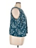 Torrid Teal Sleeveless Blouse Size 1X Plus (1) - photo 4