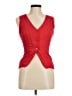 Shein 100% Polyester Red Sleeveless Blouse Size 6 - photo 1