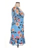 GB 100% Polyester Blue Cocktail Dress Size XL - photo 4