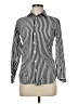 Thomas Pink 100% Baumwolle Stripes Black Long Sleeve Blouse Size 6 - photo 1