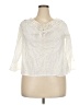 Unbranded Ivory 3/4 Sleeve Blouse Size XL (estimated) - photo 1