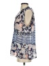 CAbi 100% Polyester Blue 3/4 Sleeve Blouse Size S - photo 5