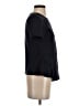 BCBGMAXAZRIA Black Short Sleeve Top Size S - photo 4