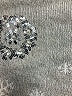 Karen Scott 100% Acrylic Stars Silver Pullover Sweater Size L - photo 3