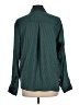 Modern Works 100% Polyester Green Long Sleeve Blouse Size L - photo 2