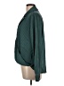 Modern Works 100% Polyester Green Long Sleeve Blouse Size L - photo 5