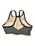 Kona Sol Chevron-herringbone Black Swimsuit Top Size L - photo 2