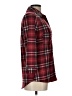 rue21 Plaid Burgundy 3/4 Sleeve Button-Down Shirt Size L (estimated) - photo 4