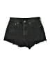 Levi's 100% Cotton Hearts Black Denim Shorts Size 27 waist - photo 1