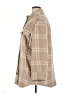 Everlane Plaid Tan Wool Coat Size XL - photo 5