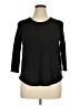 Max Studio Black 3/4 Sleeve Top Size XL - photo 1