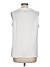 DKNY 100% Polyester White Sleeveless T-Shirt Size L - photo 2