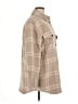 Everlane Plaid Tan Wool Coat Size XL - photo 4