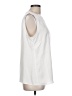 DKNY 100% Polyester White Sleeveless T-Shirt Size L - photo 4