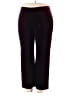 Chico's Burgundy Casual Pants Size XL Petite (3) - photo 1