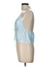 Shein Blue Sleeveless Blouse Size L - photo 5