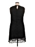 Connected Apparel 100% Acetate Black Cocktail Dress Size 14 Petite - photo 2