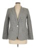 Talbots Houndstooth Gray Blazer Size 14 - photo 1