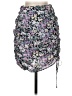 ACOA collection 100% Polyester Floral Purple Casual Skirt Size S - photo 1