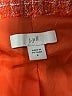 J.Jill 100% Polyester Tweed Orange Blazer Size L - photo 6