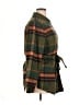 Talbots Plaid Green Coat Size XL - photo 4