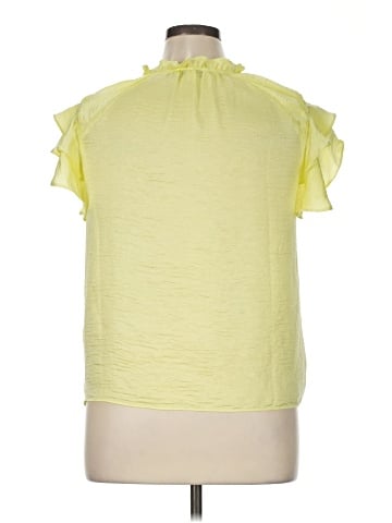 Steve Madden Short Sleeve Blouse (view 2)