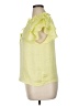 Steve Madden 100% Polyester Yellow Short Sleeve Blouse Size XL - photo 5